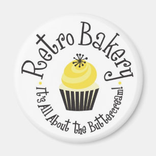 Imán ¡Retro Mimanes de panadería!