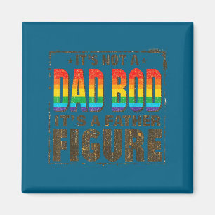 Imán Retro no es un cuerpo de papá es una figura patern