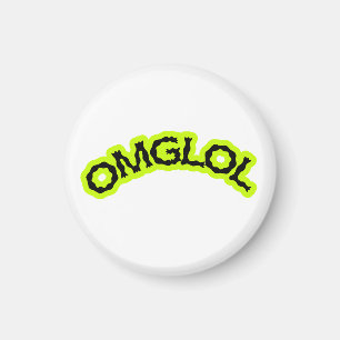 Imán Retro OMGLOL 2000 – Divertido y Juguetón