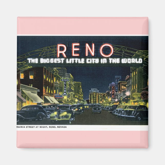 Imán Retro Reno (Frente)