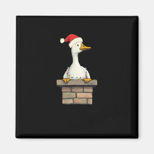 Imán Retro se volvió muy tonto Navidades Graciosos Sant