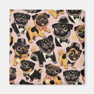 Imán Retro Seamless Cum Pug