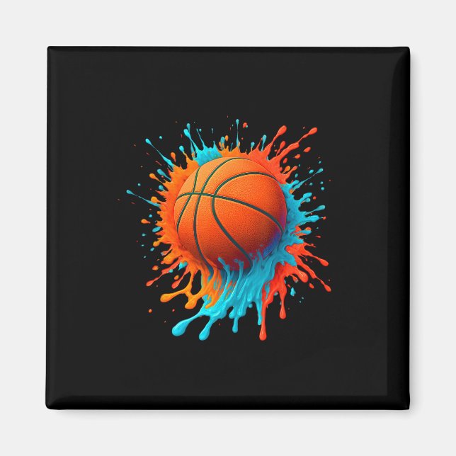 Imán Retro Sketll Players Lovers Sports Team Boys Kids  (Frente)