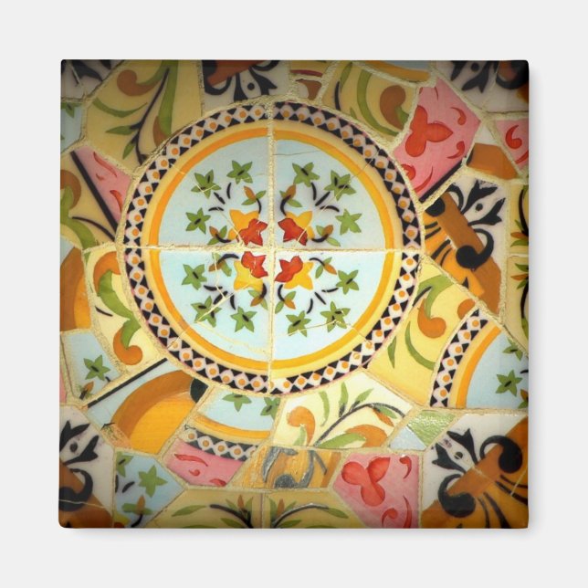 Imán Retro Tile Magnet (Frente)