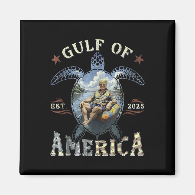 Imán Retro Trump Merica 4 De Julio 47 Presidente Amer (Frente)