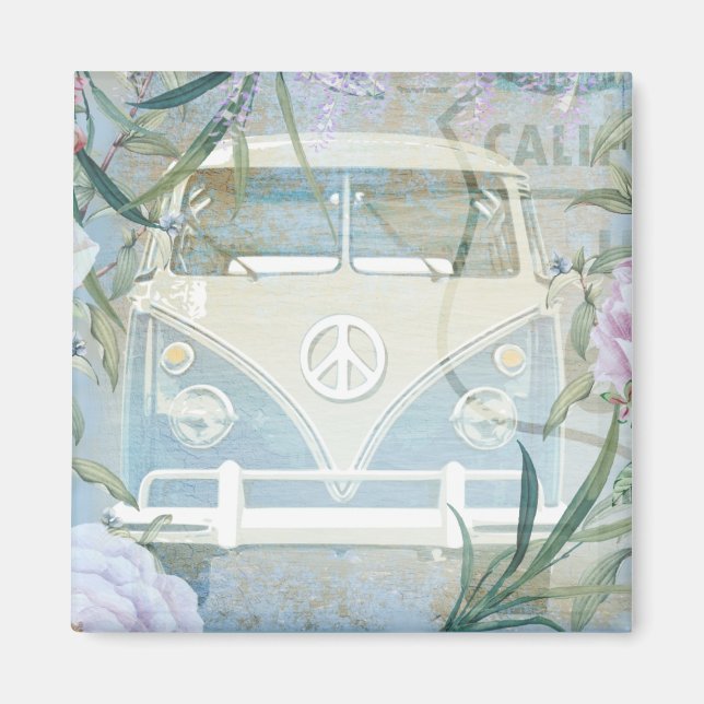 Imán Retro Van (Frente)