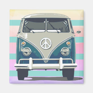 Imán Retro Van