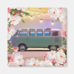 Imán Retro Van