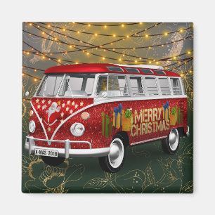 Imán Retro Van