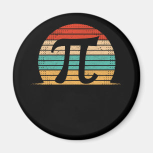 Imán Retro Vintage Pi Day 2022 Math Lover