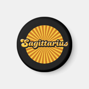 Imán Retro Zodiac Sagittarius