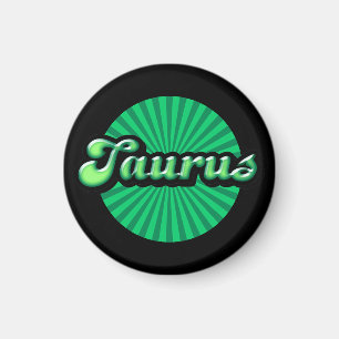 Imán Retro Zodiac Taurus