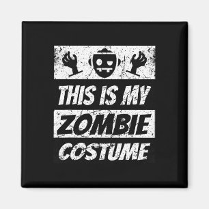 Imán Retro Zombies Halloween Niños Disfraces divertidos