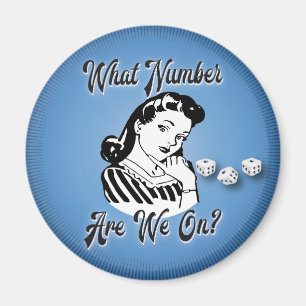 Imán Retrp Bunco qué número está nosotros prendido