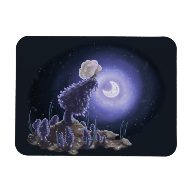 Imán Reunión a la luz de la luna (Horizontal)