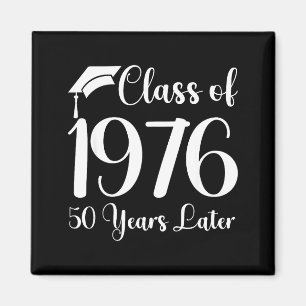 Imán Reunión de Clase 1976 Diseño 50 Años Después