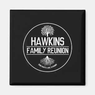 Imán Reunión de la Familia Hawkins Nuestras Raíces Son