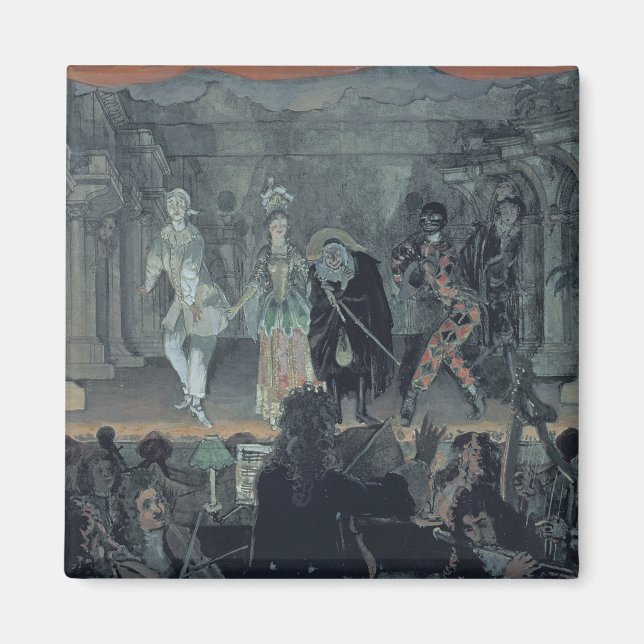 Imán Reunión de masones libres antes del inicio de una (Frente)