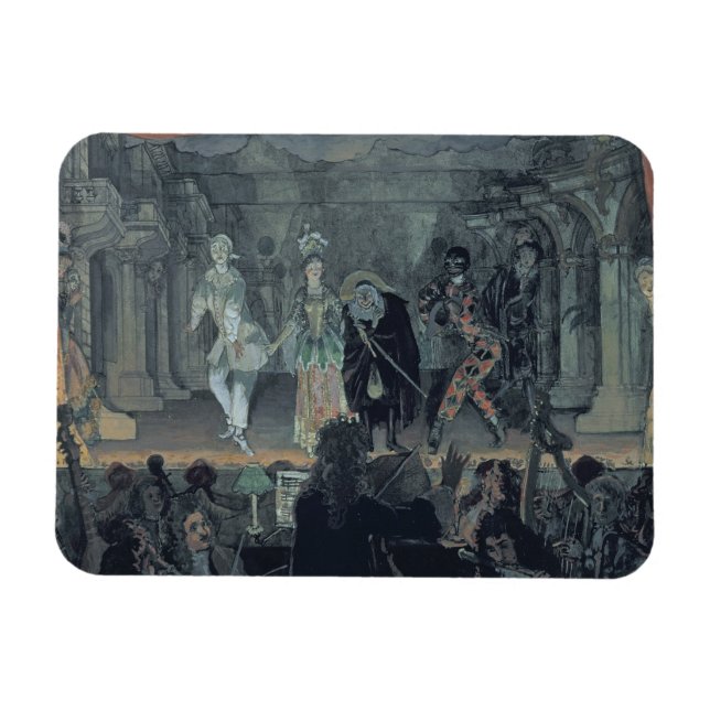 Imán Reunión de masones libres antes del inicio de una (Horizontal)