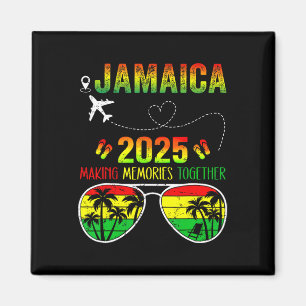 Imán Reunión familiar de Jamaica 2025 haciendo Recuerdo