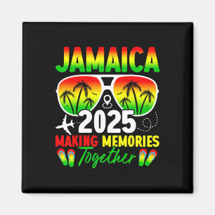 Imán Reunión familiar de Jamaica 2025 haciendo Recuerdo