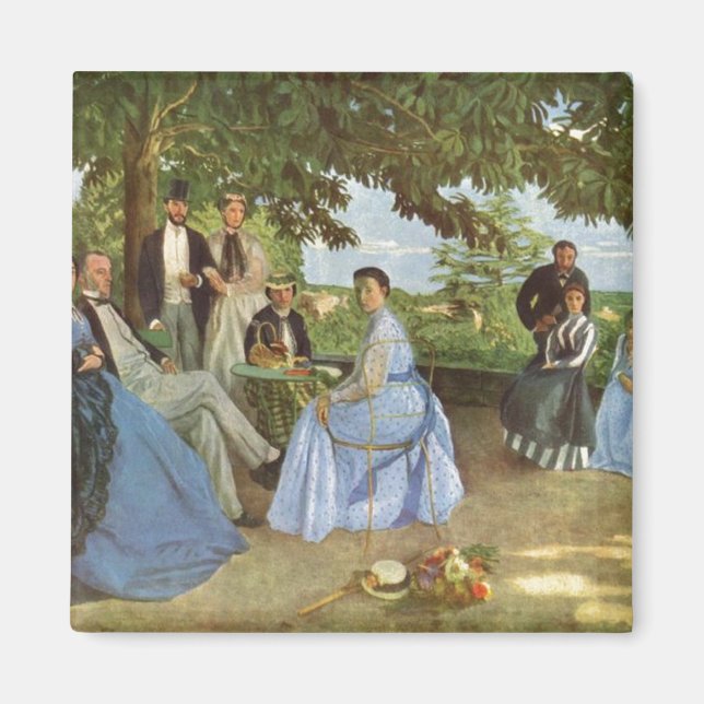 Imán Reunión familiar, Frederick Bazille (Frente)