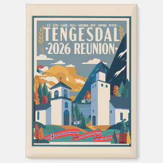 Imán Reunión Familiar Tengesdal 2026