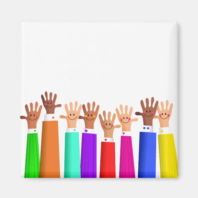 Imán Reunión feliz (Frente)