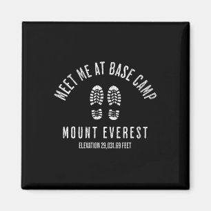 Imán Reunirse conmigo en el campamento Se Mount Everest