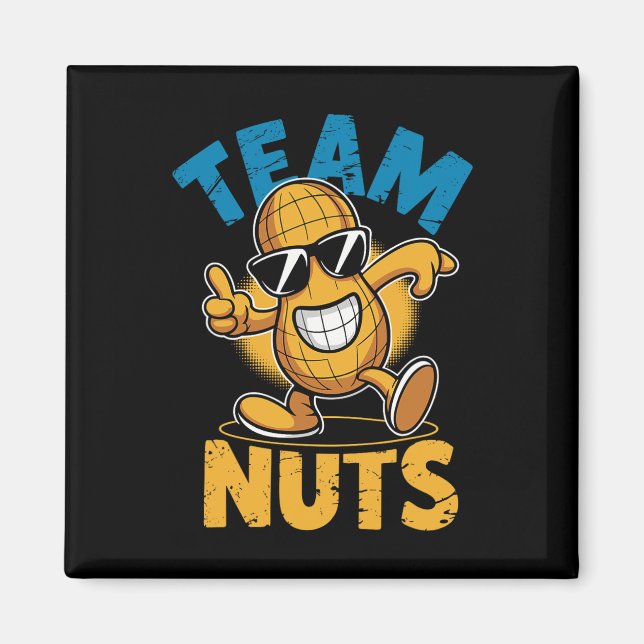 Imán Revelación de género de Guay de Team Nuts Dab Pean (Frente)