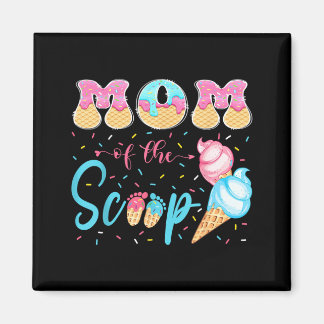 Imán Revelación de género de helado The Scoop Baby Show
