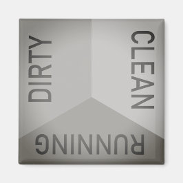 Imán Reversible de la limpieza sucia del lavavajillas