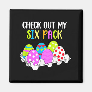 Imán Revisa Mi Six Pack Divertido Huevo De Pascua Abs E