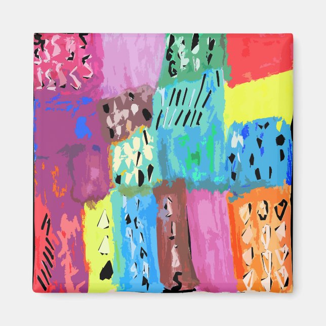 Imán Revisiones coloreadas (Frente)