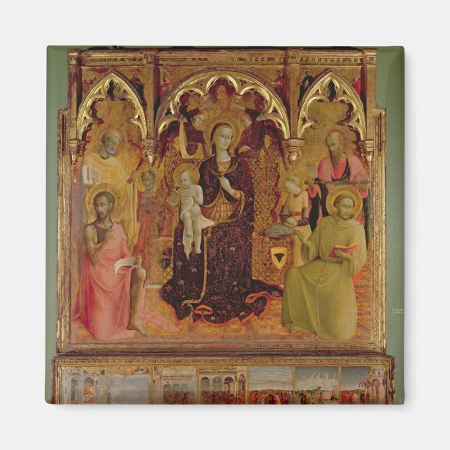 Imán Revista de la Virgen de la Nieve, c.1430-32 ( (Frente)