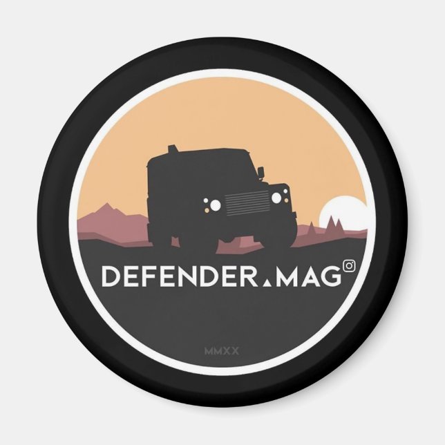 IMÁN REVISTA DEFENDER (Frente)