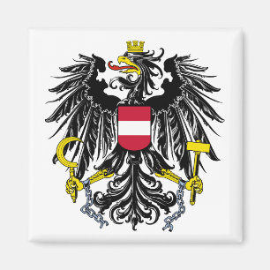 Imán Revista del Escudo de Armas de Austria