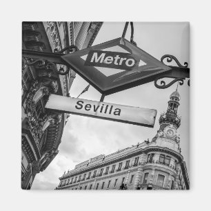 Imán Revista del Metro Sevilla: Madrid