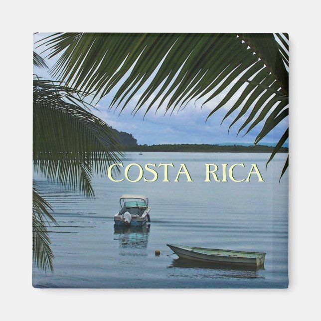 Imán Revista fotográfica de Costa Rica en Souvenire (Frente)