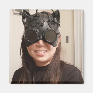 Imán Revista fotográfica personalizado, Añade Tu Favo