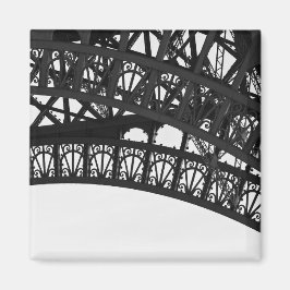 Imán Revista fotográfica sobre el arco de la Torre Eiff