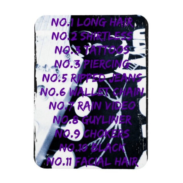 Imán Revista fotográfico Reglas de las Estrellas de Roc (Vertical)