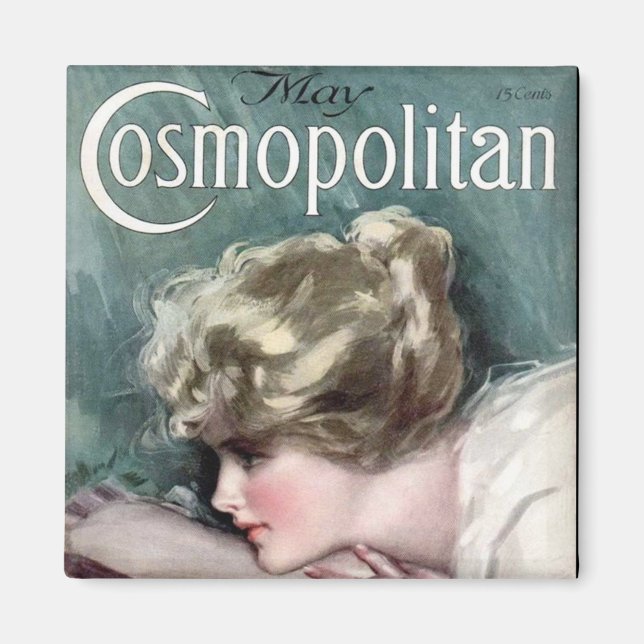 Imán Revista KRW Vieja Cosmopolitan 1915 (Frente)