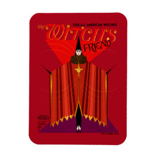 Imán Revista Octubre, amigo de la bruja