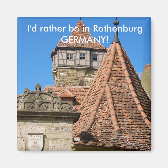Imán Revista Rothenburg (Frente)