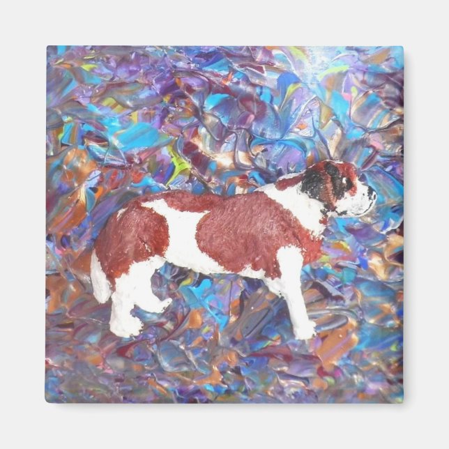 Imán Revista St. Bernard (Frente)