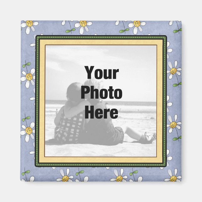 Imán Revistas fotográficas de personalizable (Frente)