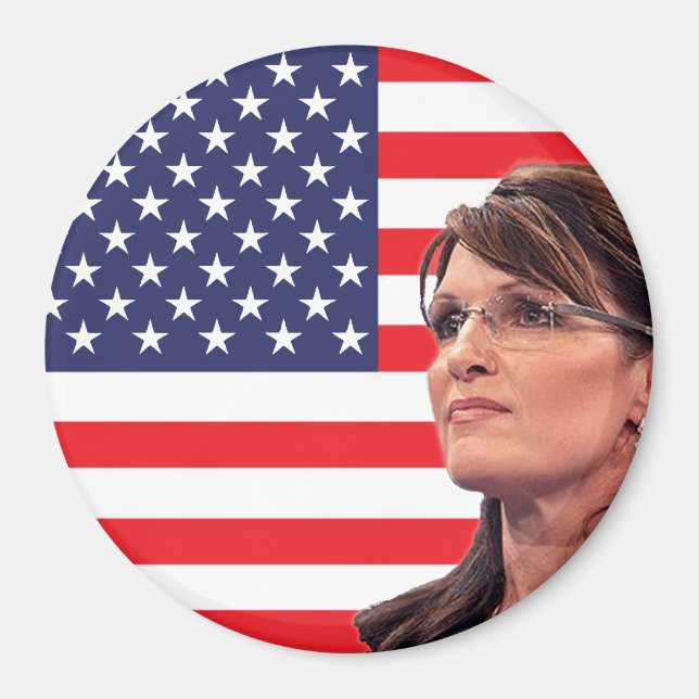 Imán Revistas fotográficas de Sarah Palin (Frente)