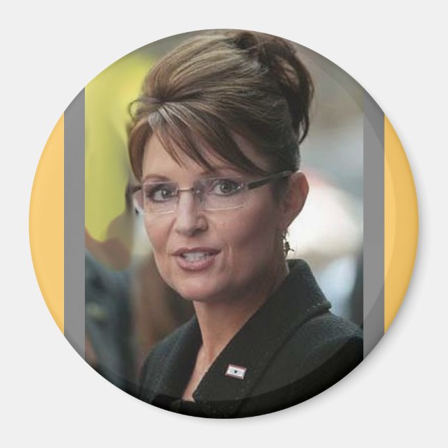 Imán Revistas fotográficas de Sarah Palin (Frente)