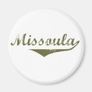 Imán Revolución de Missoula a los camisetas